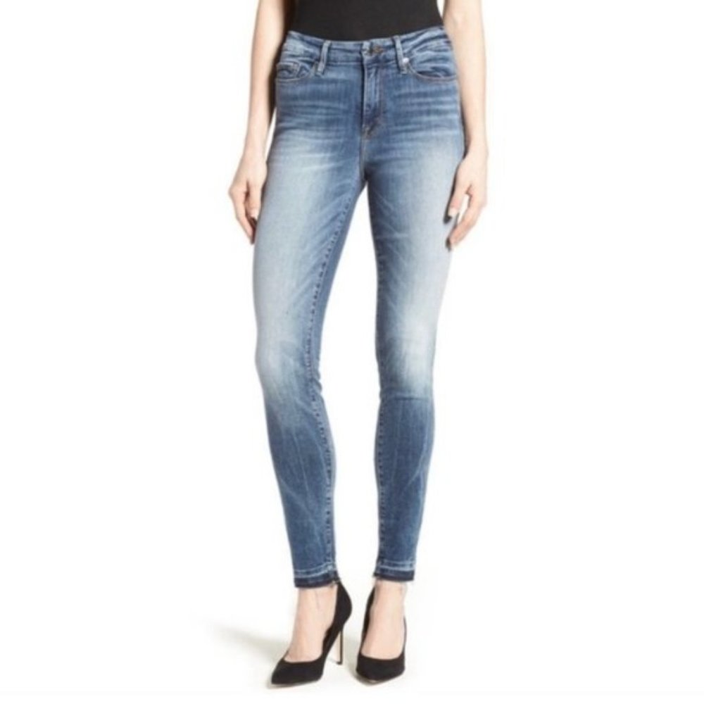 Good American highwaisted skinny jean BARELY WORN